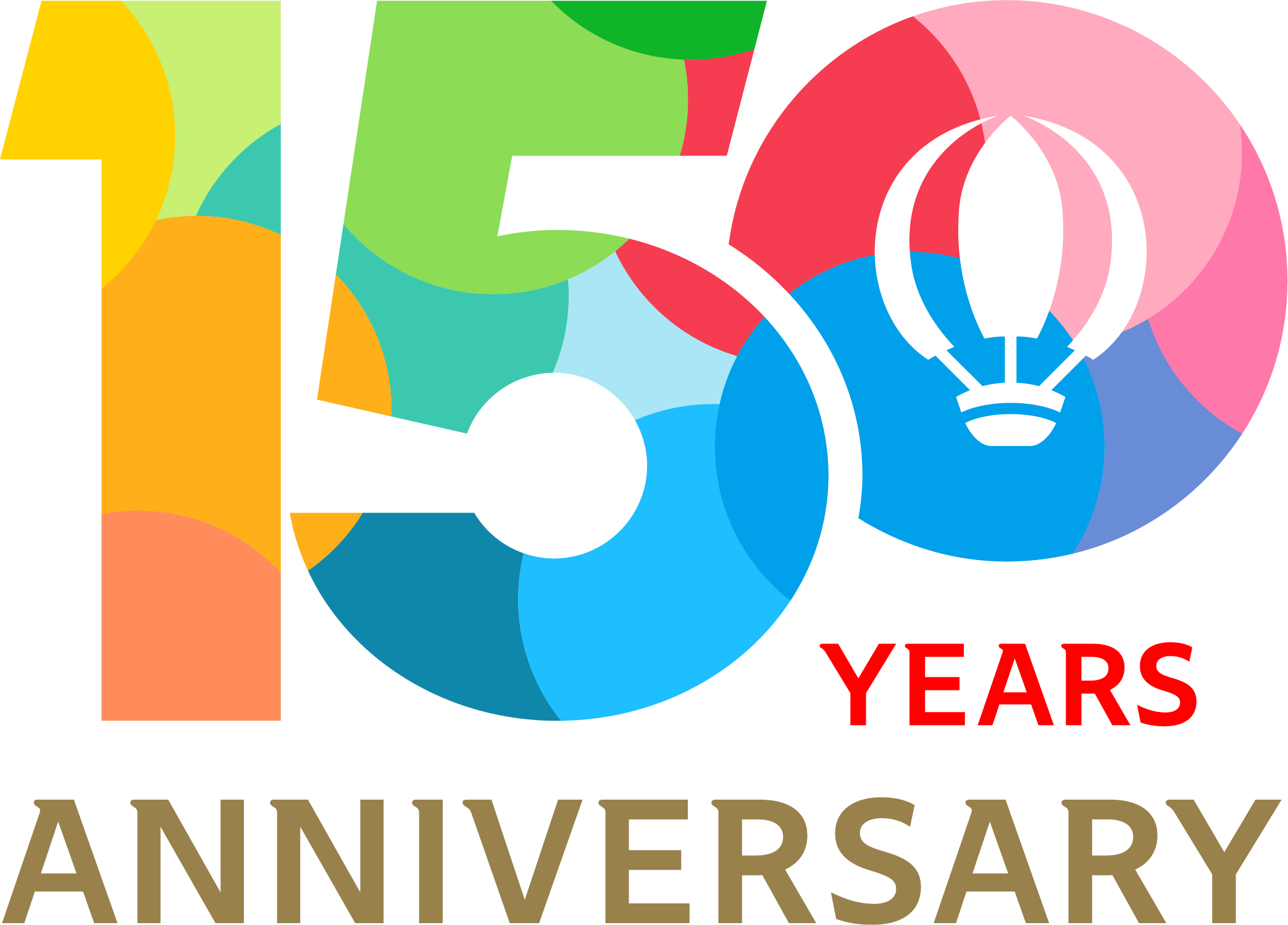 Shimadzu 150 Years Anniversary Logo